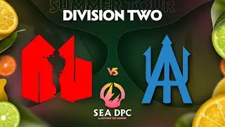 Army Geniuses vs Atlantis Game 3 - DPC SEA Div 2 Summer Tour w/ MLP & johnxfire