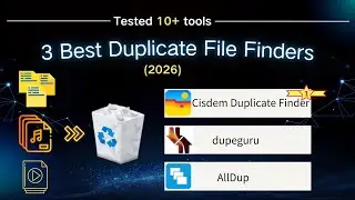 3 Best Duplicate File Finders for PC in 2026 (Speed & Accuracy Tested)