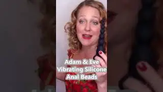 Vibrating Silicone Anal Beads | Anal Butt Plug | Butt Plug Vibrator Review #shorts