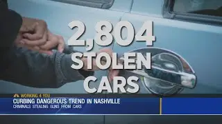 Unlocked doors help thieves steal cars, guns