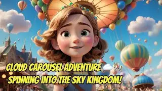 Cloud Carousel Adventure ☁️🎠 | Spinning into the Sky Kingdom!
