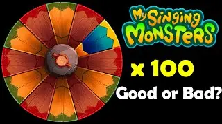 Spin Wheel &mdash; хорошо или плохо? x100 / Версия 4.4.0 (My Singing Monsters) 4k