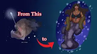 Turning Fish Into Mermaids (MerMay Character Design Challenge) || Fiend Antics