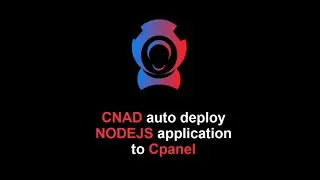 Auto deploy nodejs application (nextjs, react, express, fastify etc) to cpanel