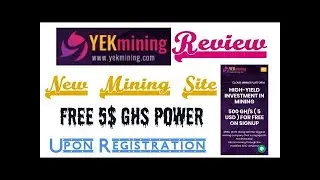 Yekmining.com  investment Site | 5$ Singup Bonus Earn Money |OnlineUniqu EarningWays