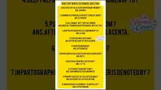 RRB staff Nurse 2025 model Questions .Like, follow and subscribe for more ❤️🙏🏻.Thanku ❤️