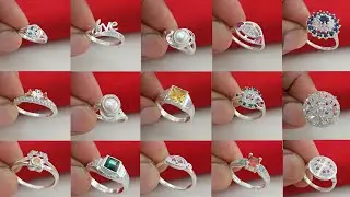 2025 की चांदी अंगुठी की बहुत ही नया डिजाइन New Silver Ladies Special Ring Designs With Price