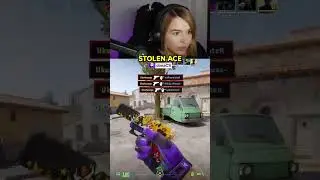 Stolen Ace.. #csgo #cs2 #donacs #csgoclips #csgomoments #cs2moments #gamergirl #csgogirl
