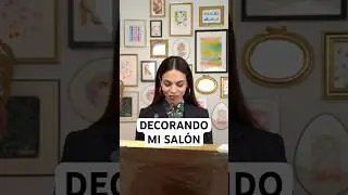 Decorando mi sal&oacute;n #maquillaje #makeup #homedecor
