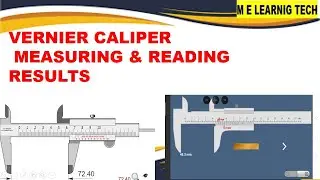 Vernier Caliper | How To Read Vernier Caliper | How To Check Job With Vernier Caliper | Read Vernier