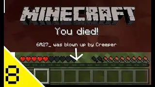 Minecraft Survival Timelapse S1E8 - Dying and losing everything