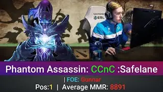Phantom Assassin Perspective by CCnC | @1440p | Safelane Pos:1 |  | FOE: Gunnar |5806245658