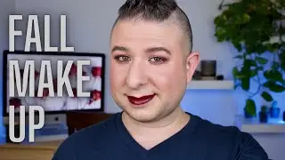 HALLOWEEN VAMPY FALL MAKE UP! MAKEUP TUTORIAL FOR AUTUMN GLAM | Brett Guy Glam