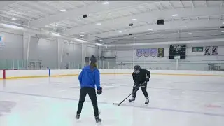 Tommy Tries It: Ice hockey with an Olympic gold medalist | NBC4 Washington