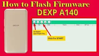 DEXP A140 Flash File Firmware Flashing Pac File Rom Install By SPD Flash tool