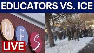 LIVE | Minneapolis schools parents speak on ICE near schools