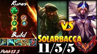 [ Solarbacca ] Gangplank vs Leblanc Mid -  Season 12 - Grandmaster