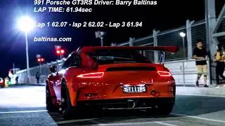 GT3RS -PCWA- 61.94s -LAP RECORD-BARBAGALLO WANNEROO RACEWAY