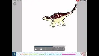 Art video||#dinosaur #art #hybrid #remix #song#paleontology #hybridcreatures 