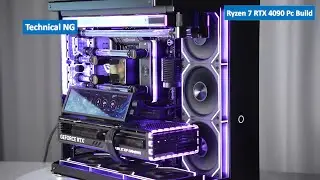 Most Powerful Pc Build AMD Ryzen 7 9800X3D RTX 4090