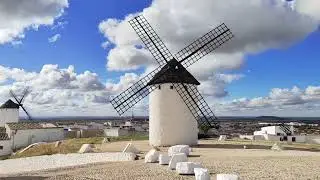 Castilla La Mancha Windmills Spain