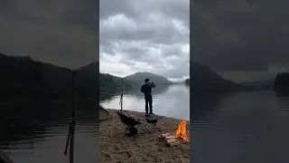 Next week. Camping by a Loch #camping #campfire #scotland #outdoors #wildcamping #campinguk #loch