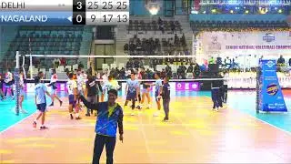 DELHI VS NAGALAND | 69TH SENIOR NATIONAL VOLLEYBALL CHAMPIONSHIP 2025