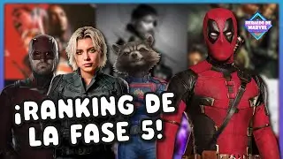 MY RANKING OF MARVEL STUDIOS PHASE 5
