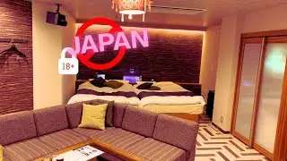 NIGHT AT THE MOTEL IN JAPAN😍