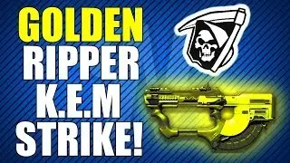 COD Ghosts: Golden Ripper KEM Strike on Free Fall!