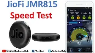 JioFi JMR815 Speed Test