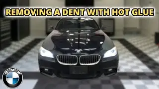 PDR DIY - HOW TO DO PAINTLESS DENT REMOVAL | BMW 535i Restoration F10 Part 2