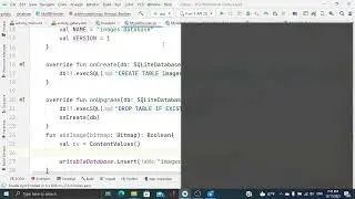 Gallery Android Application 3 (SQLite) cursor, BLOB, store image in SQLite