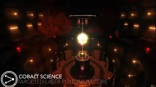 Cobalt science: targeted-laser plutonium core startup meltdown shutdown and no shutdown