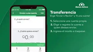 Aprende a realizar transferencias con la App de Banco Azteca