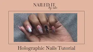Holo Nails with Nailed it by Nits