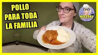 RIQUÍSIMO POLLO EN SALSA PARA LA FAMILIA!!!