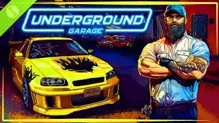 Underground Garage Demo | Смотрим на андерграундный аналог Car Mechanic Simulator.