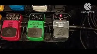 Berhinger TU300 CHROMATIC TUNER UNBOXING & TEST