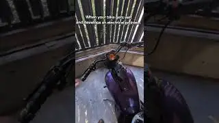 Gotta love electrical problems #motorcycle #diy #mechanic #bike #problem #project