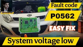 How to Fix P0562 Low System Voltage - DIY Guide