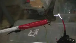 Plasma speaker flyback fails from arcover, goes on fire 🔥