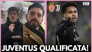 POST MONACO JUVE 0-0 CON SIMONE NASSO! LE AVVERSARIE AI SEDICESIMI DI CHAMPIONS LEAGUE