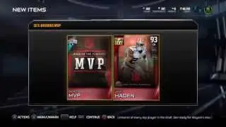 Madden NFL 15 MUT BROWNS MVP SET