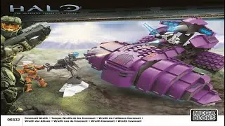 Mega Bloks Instructions | Halo | 96832 | Covenant Wraith