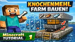 EASY Bone Meal Farm! (AFK Fish + Bones) | Minecraft Tutorial #1
