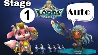 Lords Mobile Limited Challenge Barbaric Journey Stage 1 Auto