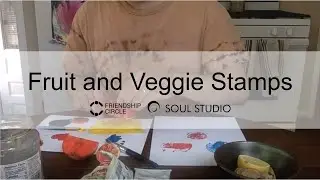 How to Make Fruit and Veggie Stamps | How to Art | Soul Studio
