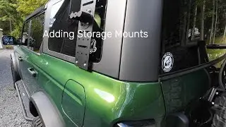 Ford Bronco Mod | Installing the BadAss Tents Rotopax Mounting Plate Kit