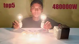 Top5 amazing electric free energy generator 480000 watt electricity
